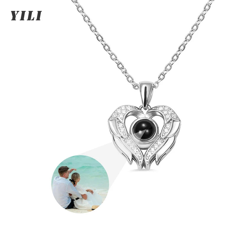 Collar con foto personalizada, regalo de aniversario