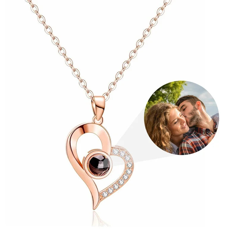 Collar personalizado con foto, regalo de Navidad