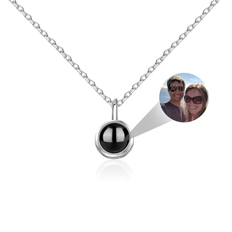 Collar con foto personalizado, regalo para parejas