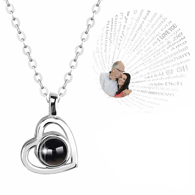 Collar con foto personalizada, regalo de aniversario